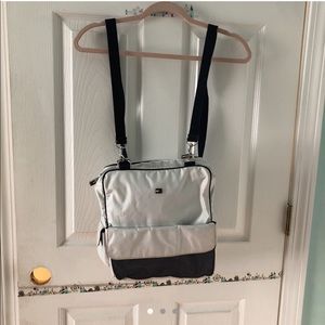 Tommy Hilfiger White Nylon Backpack